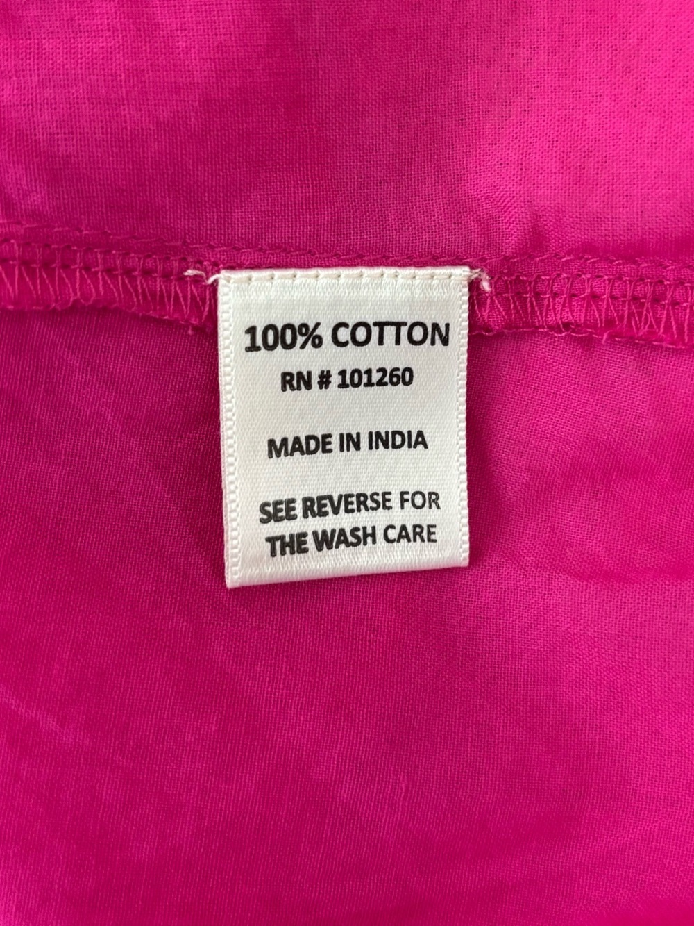 True Destinations Pink Cotton Coastal Tunic Button Down Shirt Coverup L - Picture 8 of 13
